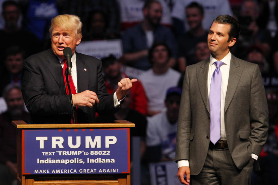 donald trump jr april 27, 2016