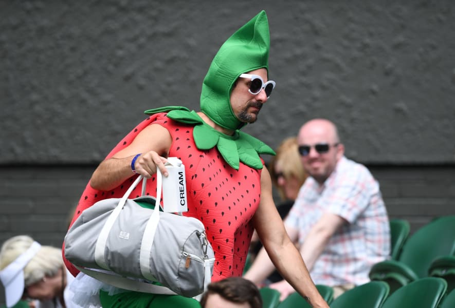 Wimbledon Starwberry Man 2016