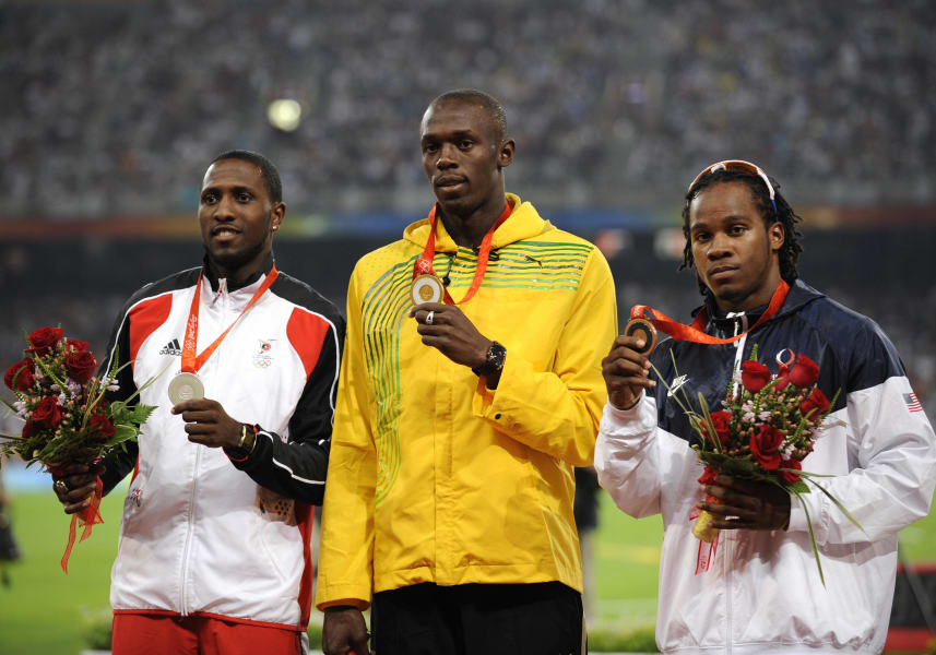 usain bolt 100m gold medal beijing 2008