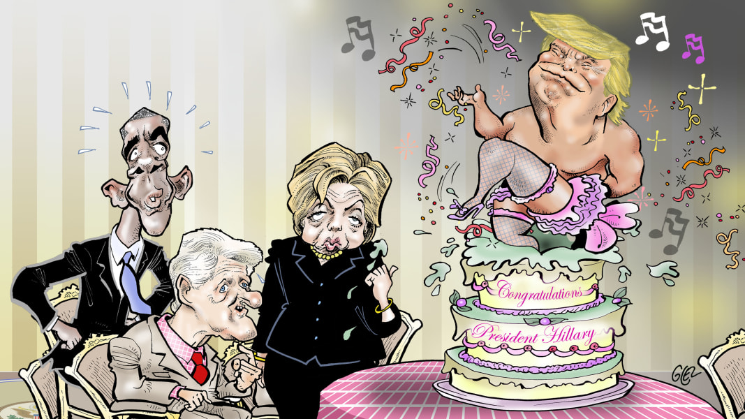 08 Cartoonists around the world react to the American election