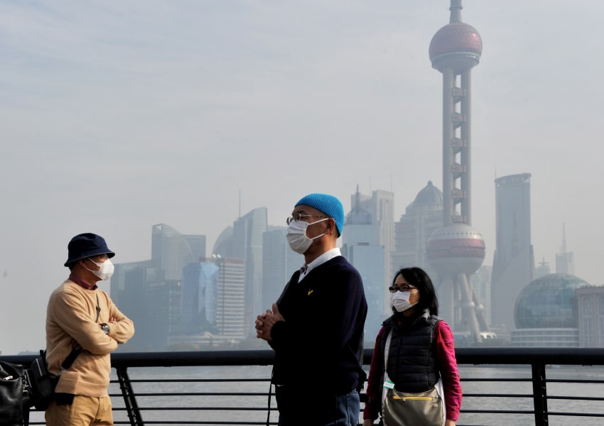 shanghai air pollution dec 2016
