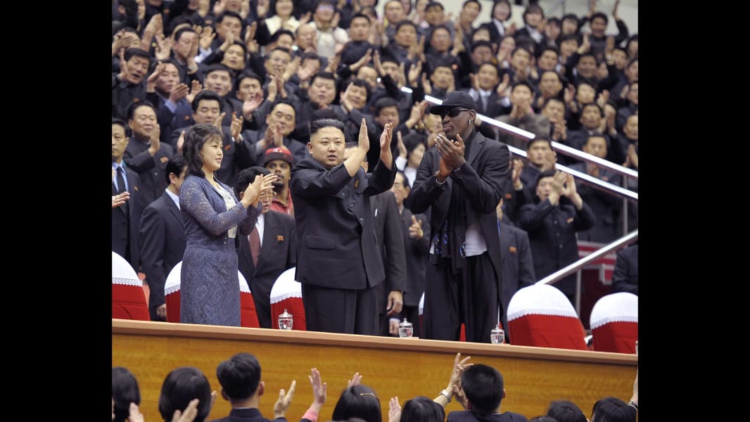 02 Dennis Rodman Kim Jong Un FILE RESTRICTED