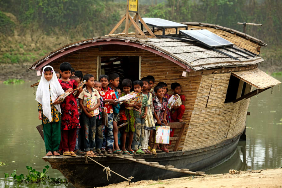 bangladesh floating school 