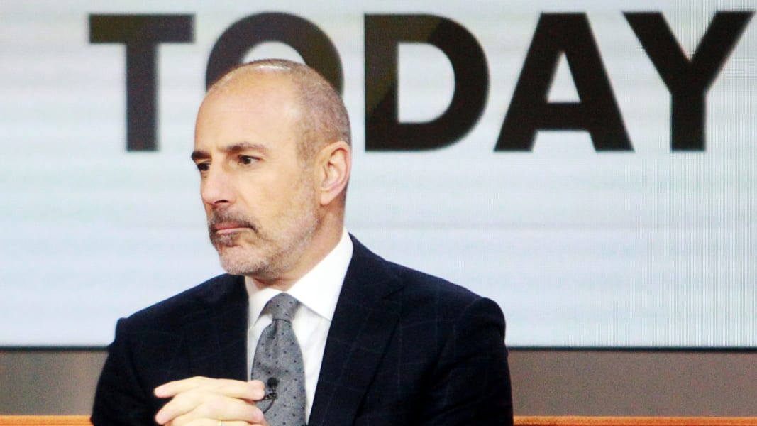 Matt Lauer S Career In Pictures