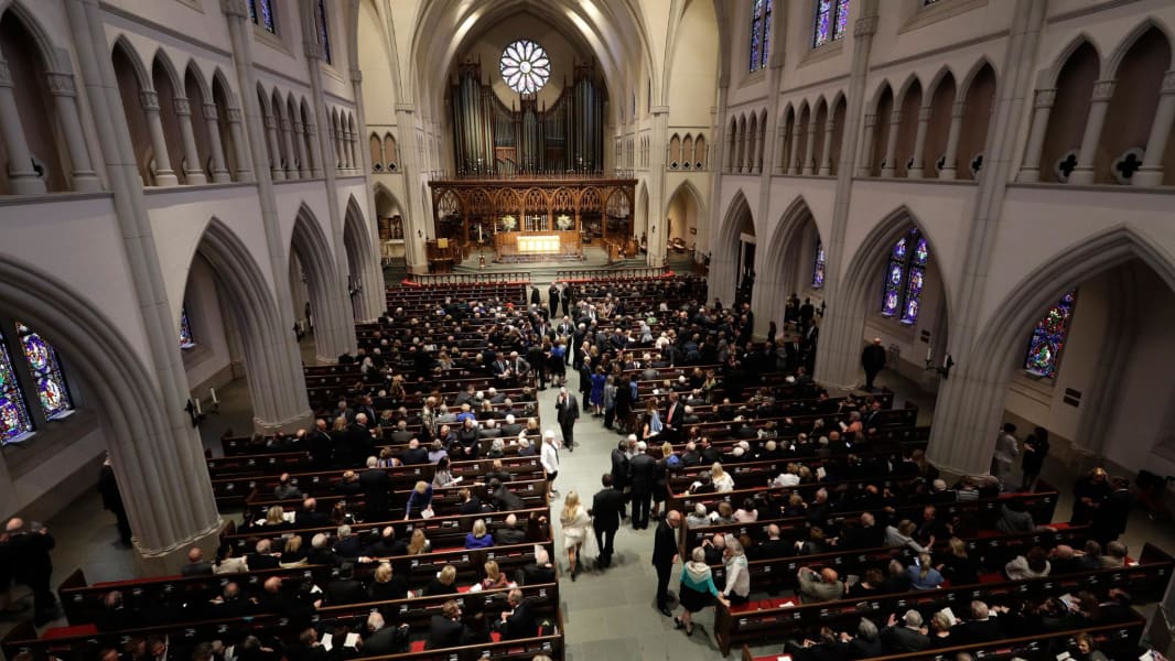 04 Barbara Bush funeral Houston 0421