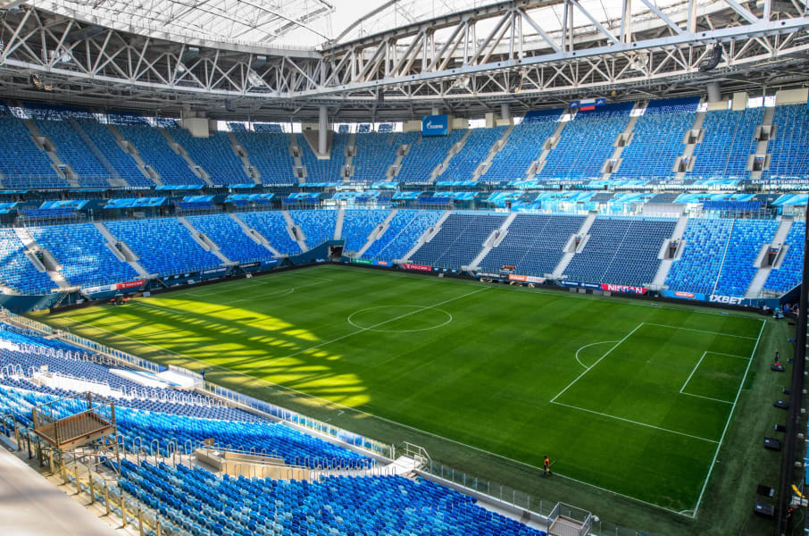  Petersburg Arena in the city of St.Petersburg russia 2018 world cup 