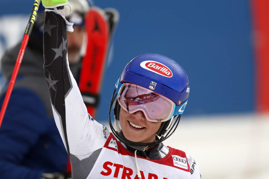 Mikaela Shiffrin skiing world Cup record 15 wins 