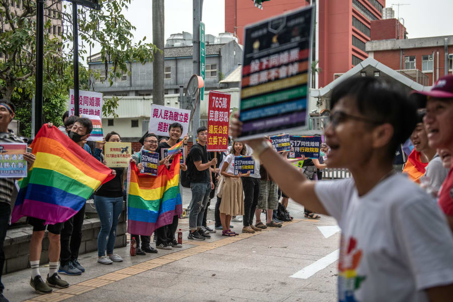 In Pictures Taiwan Becomes First In Asia To Legalise Same