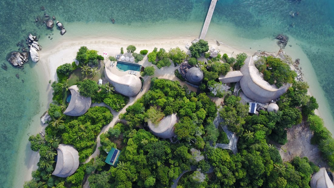  Cempedak - private island retreats - aerial 