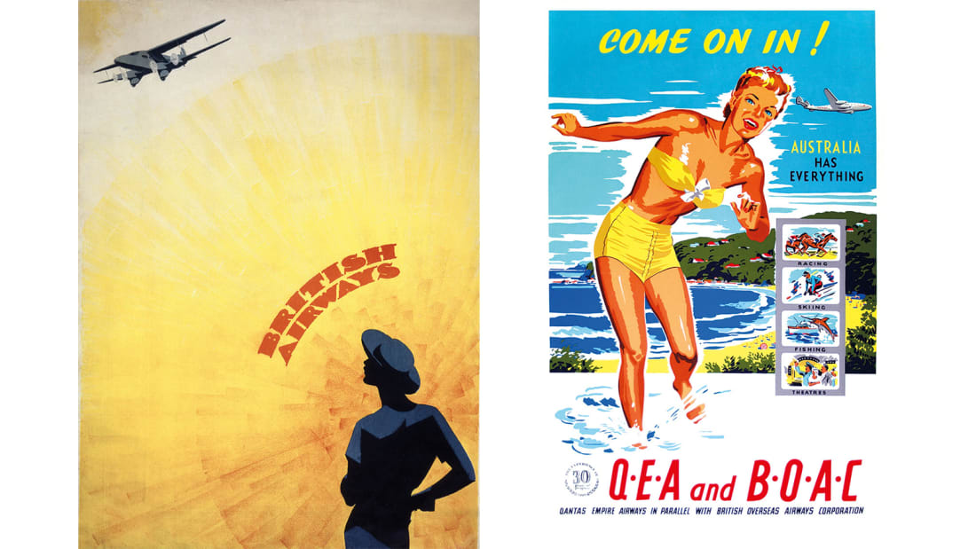 British Airways vintage posters (5)