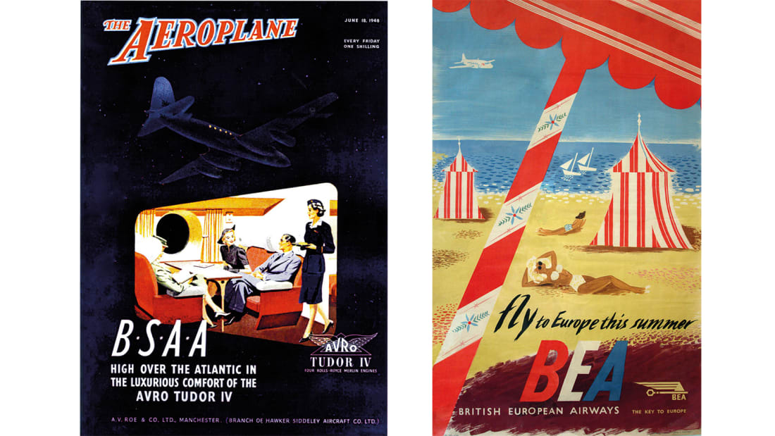 British Airways vintage posters (6)
