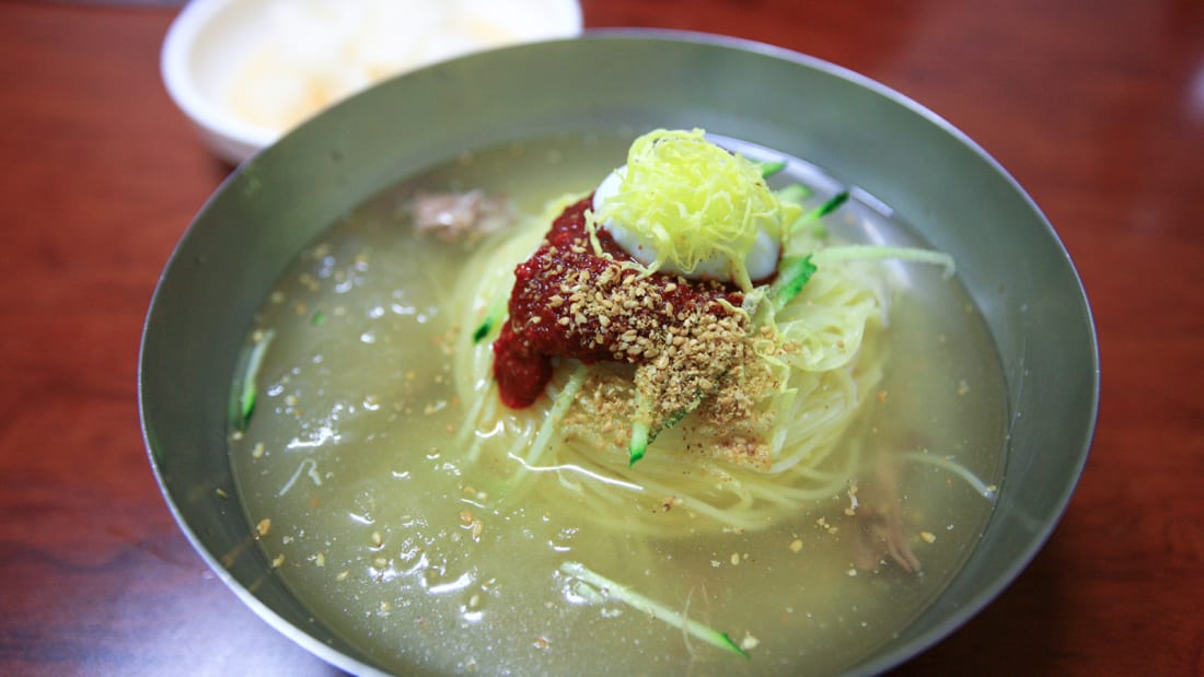 Korean food 2620011201007004k_Naengmyeon-Cold Buckwheat Noodles 