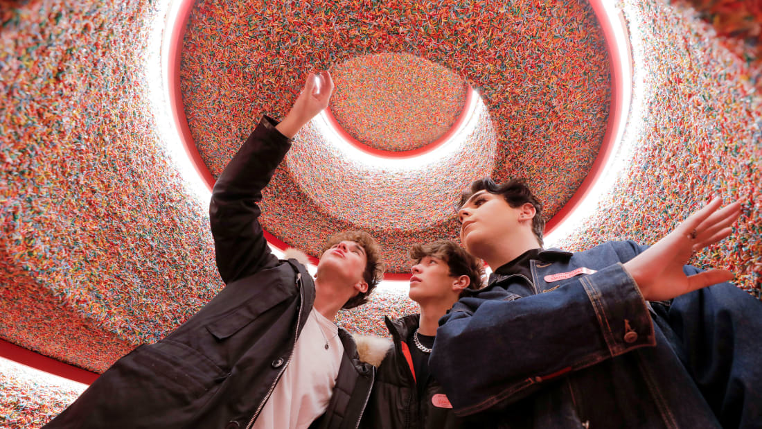 It's the sweetest spot in town: New York City's new Museum of Ice Cream flagship opens this month. Sprinkles abound. 