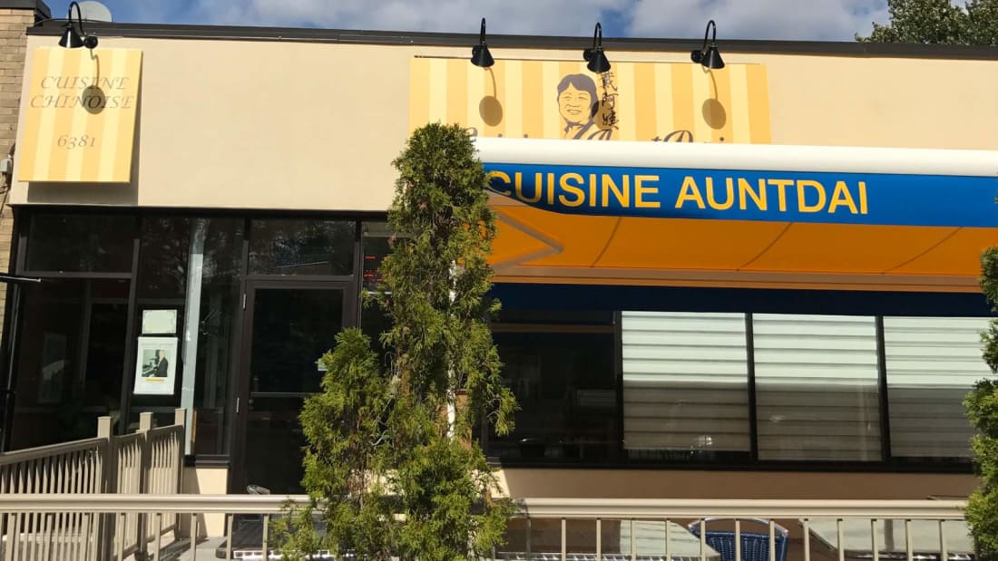 Cuisine AuntDai in Montreal has seen a rise in customers after the owner's honest descriptions of dishes went viral.