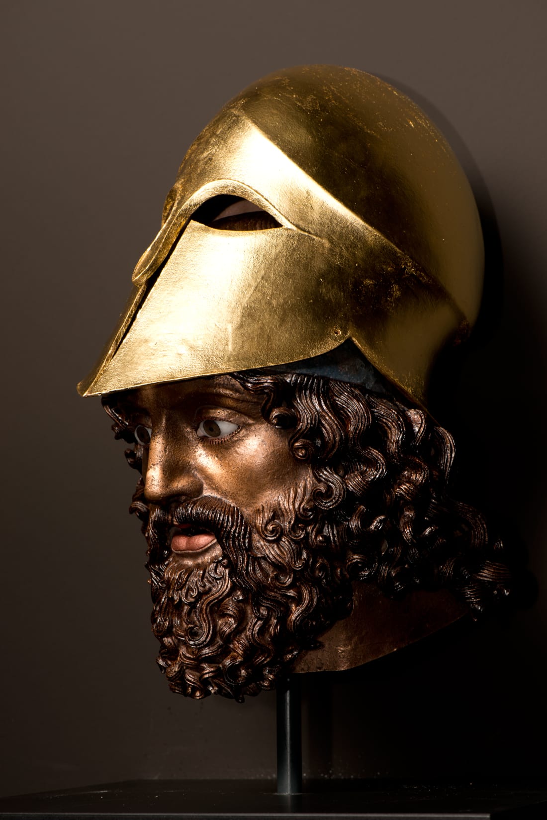 Gods in ColorReconstruction of the Riace Warrior A