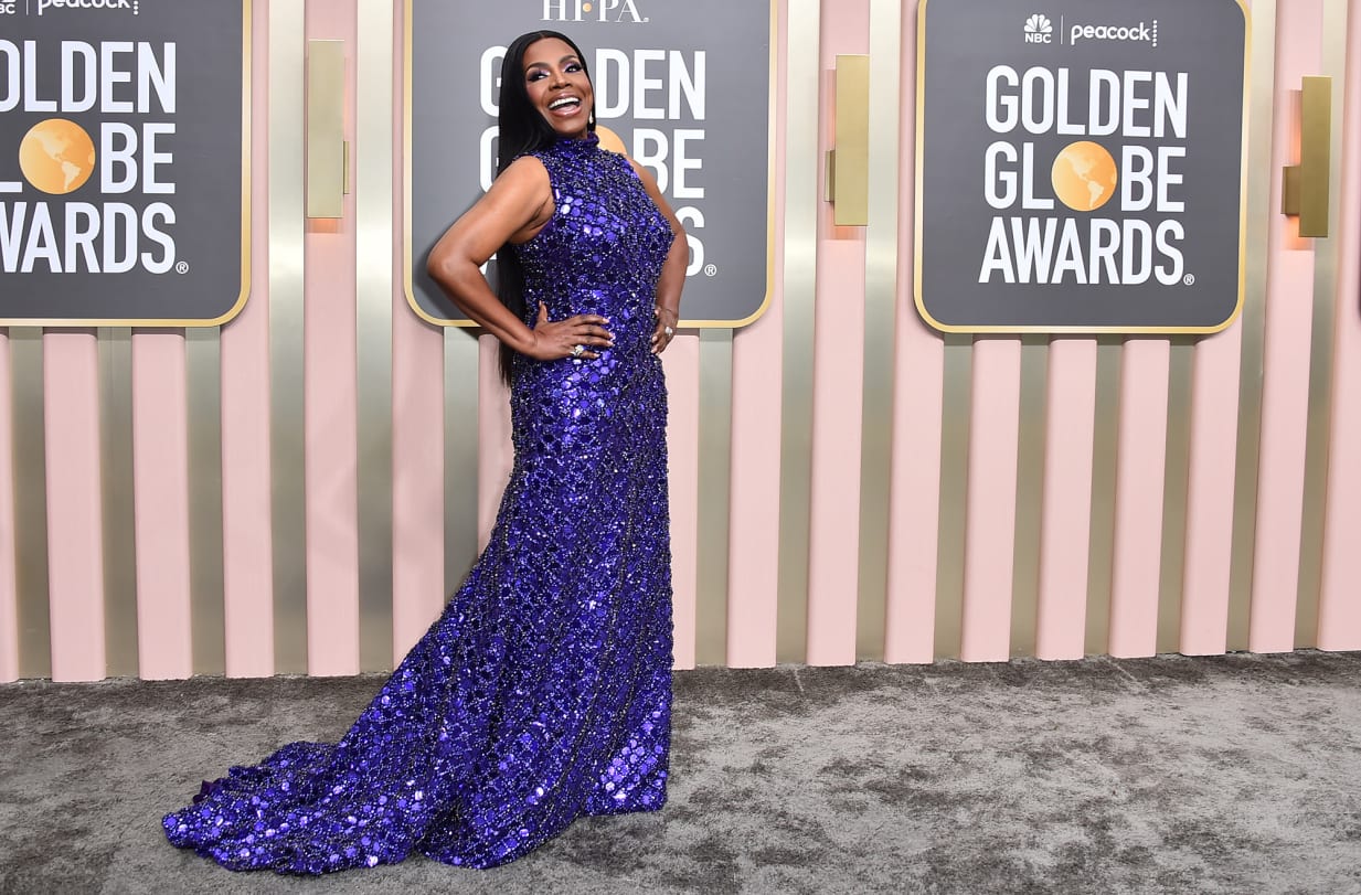 Sheryl Lee Ralph, who was nominated for her role in "Abbott Elementary," wore a custom gown by Aliétte.