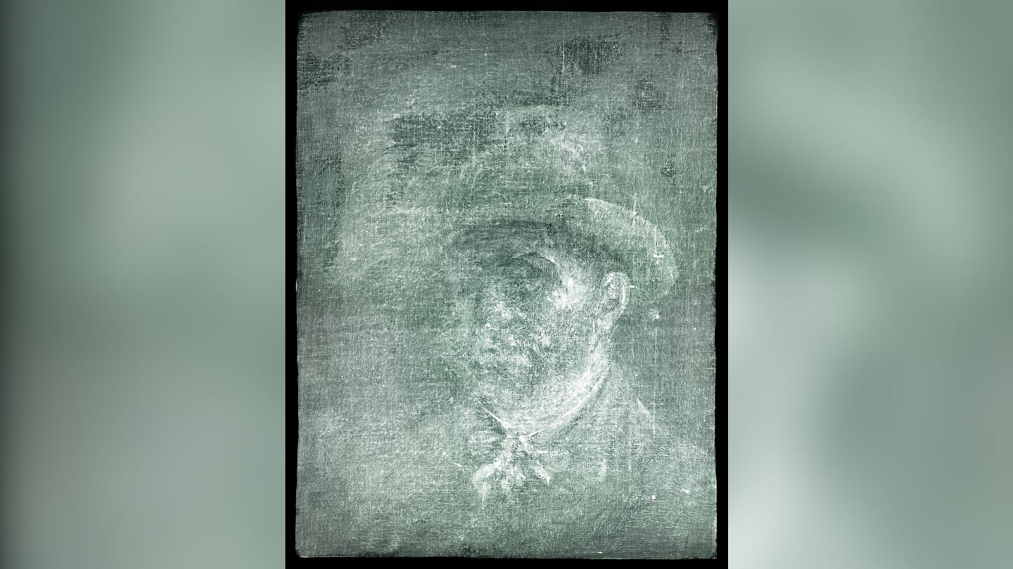 Hidden Van Gogh's self-portrait discovered through X-ray behind another painting