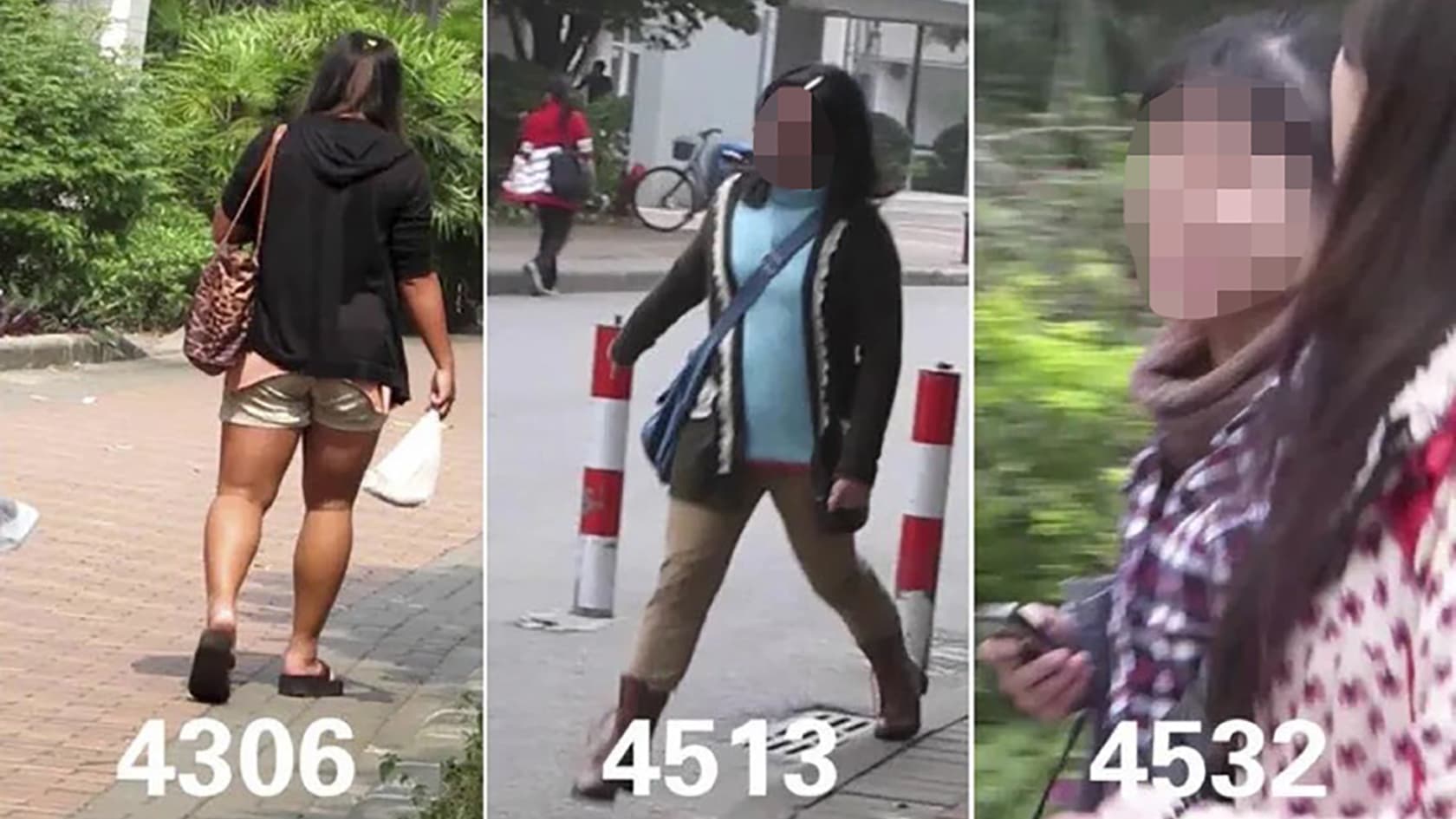 Chinese artist Song Ta and his video artwork "Uglier and Uglier," which saw him film female students at his university and ranked them in order of attractiveness, ignites social media outrage. A portion of this image has been blurred by CNN to protect identities. RACI/Servin, Lega/Slade, S&P/Valenzuela