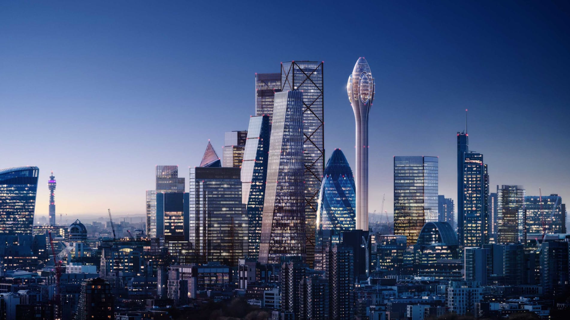 The Tulip will become the tallest building in London's financial district
