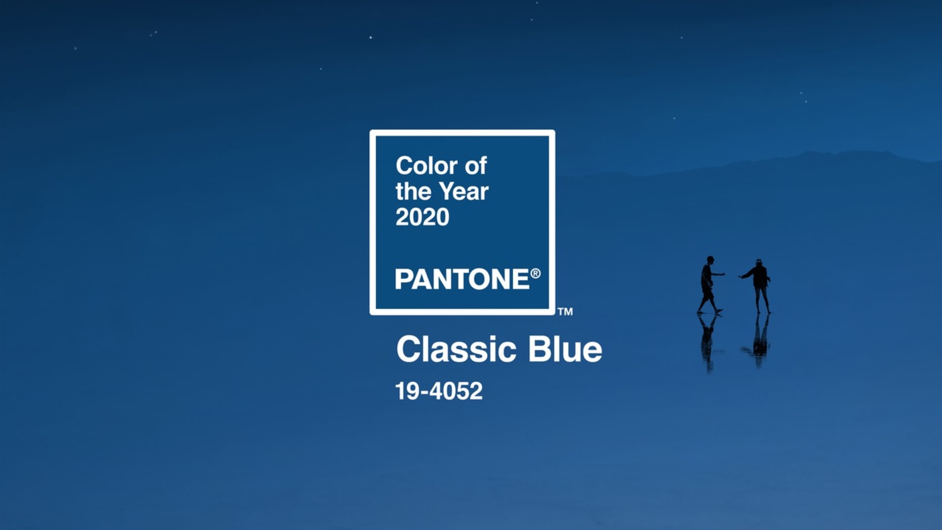 Pantone's 2020 Color of the Year is Classic Blue.