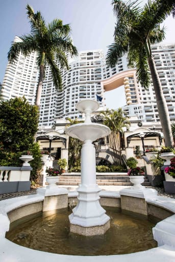 The site of The Repulse Bay was previously home to a luxury hotel that opened in 1920.