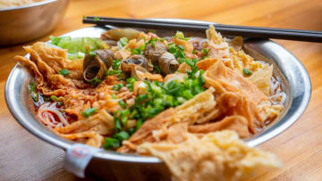 Luosifen or rice noodles with snail