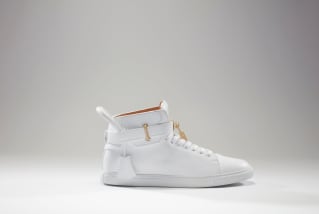 Buscemi ALL White Women's 100mm Sneakers Limited NIB $1200