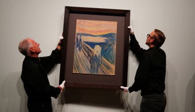 The Scream Contains A Hidden Message Written By Edvard Munch New Scans Show Cnn Style