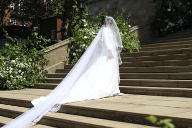 meghan markle givenchy wedding dress