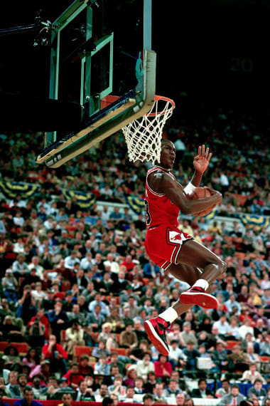 Michael Jordan's sneakers and NBA ban 
