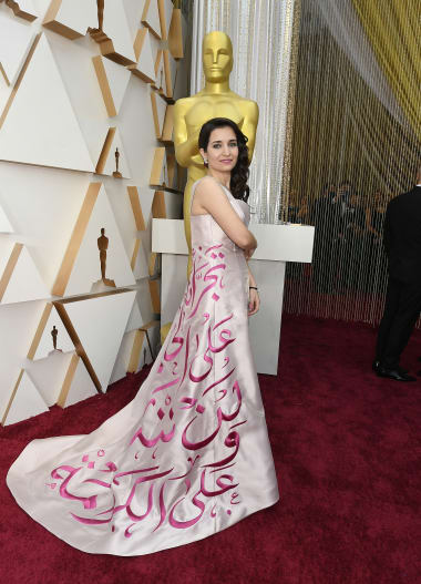Red fashion at the 2020 Oscars - CNN Style