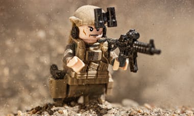 Custom Lego World War 2 German Military Soldiers Army Minifigures Artillery @@ 