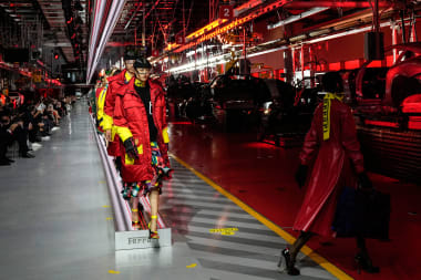 Ferrari Launches First In House Fashion Collection Cnn Style