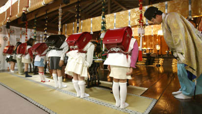 japanese student school bag