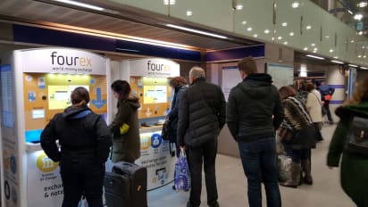 Fourex Atm Converts Leftover Foreign Currency Cnn Travel - 