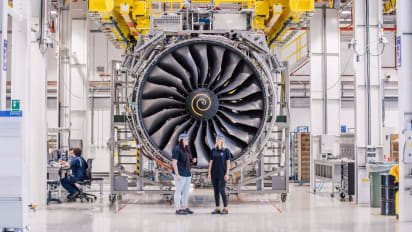 How An Airplane Engine Gets Made Inside Rolls Royce