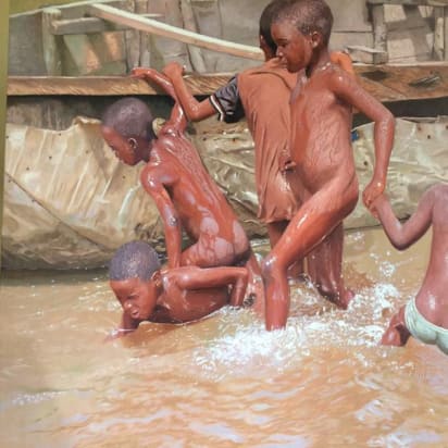 Oresegun Olumide The Nigerian Artist Making A Splash Cnn Style