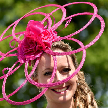 Fancy Hats At The Kentucky Derby Style