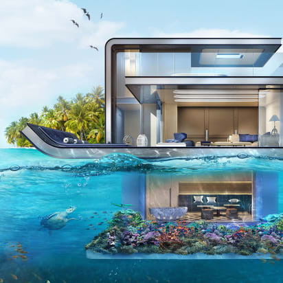 Next Level Underwater Villas Are Making Waves Cnn Style