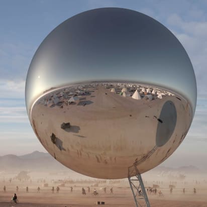 Burning Man 2018 will feature a 30-ton inflatable disco ball - CNN Style