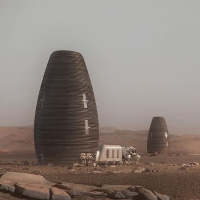 backs designs for homes on Mars - CNN Style