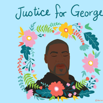 The people creating art to remember George Floyd - CNN Style
