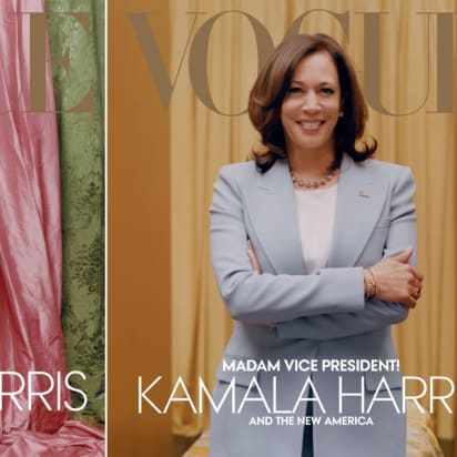 Anna Wintour Defends Controversial Vogue Cover Of Kamala Harris Cnn Style