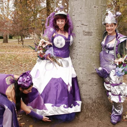 Annie Sprinkle and Beth Stephens, the 'ecosexuals' hosting joyful weddings  to the Earth - CNN Style