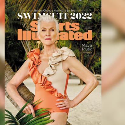 Maye Musk becomes oldest Sports Illustrated Swimsuit cover model - CNN Style