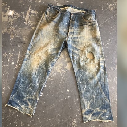 Actualizar 105+ imagen oldest pair of levi’s jeans found in mine