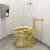 Solid gold toilet to land in English stately home