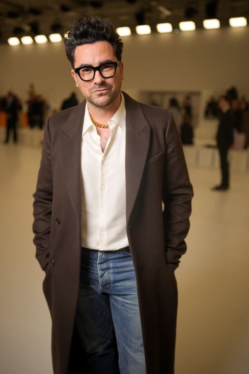 Dan Levy në Loewe më 3 Mars 2023.