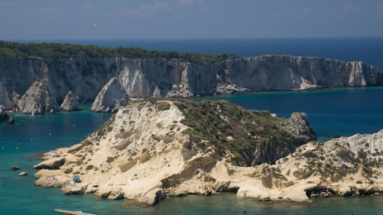 During Mussolini's regime, the Tremiti archipelago was an internment camp for political prisoners. 