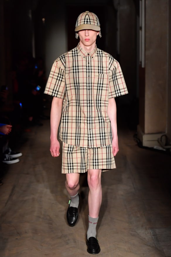 Gosha Rubchinskiy x Burberry Spring-Summer 2018 